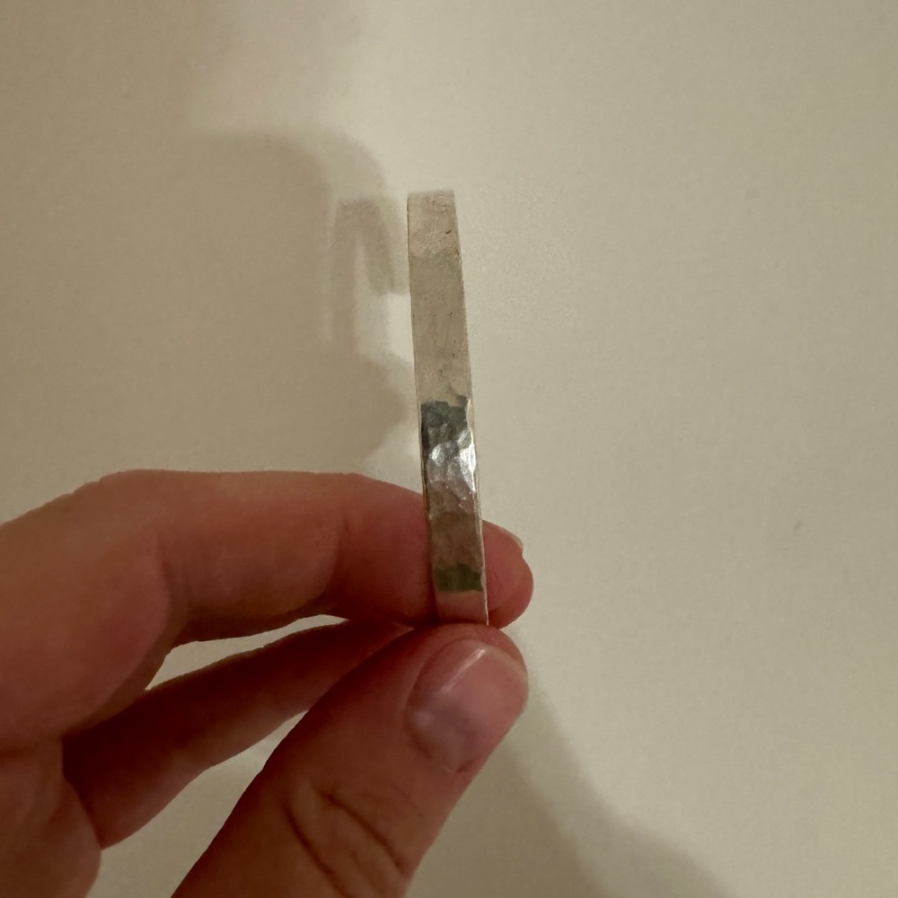 Elegant Silver Bangle Bracelet